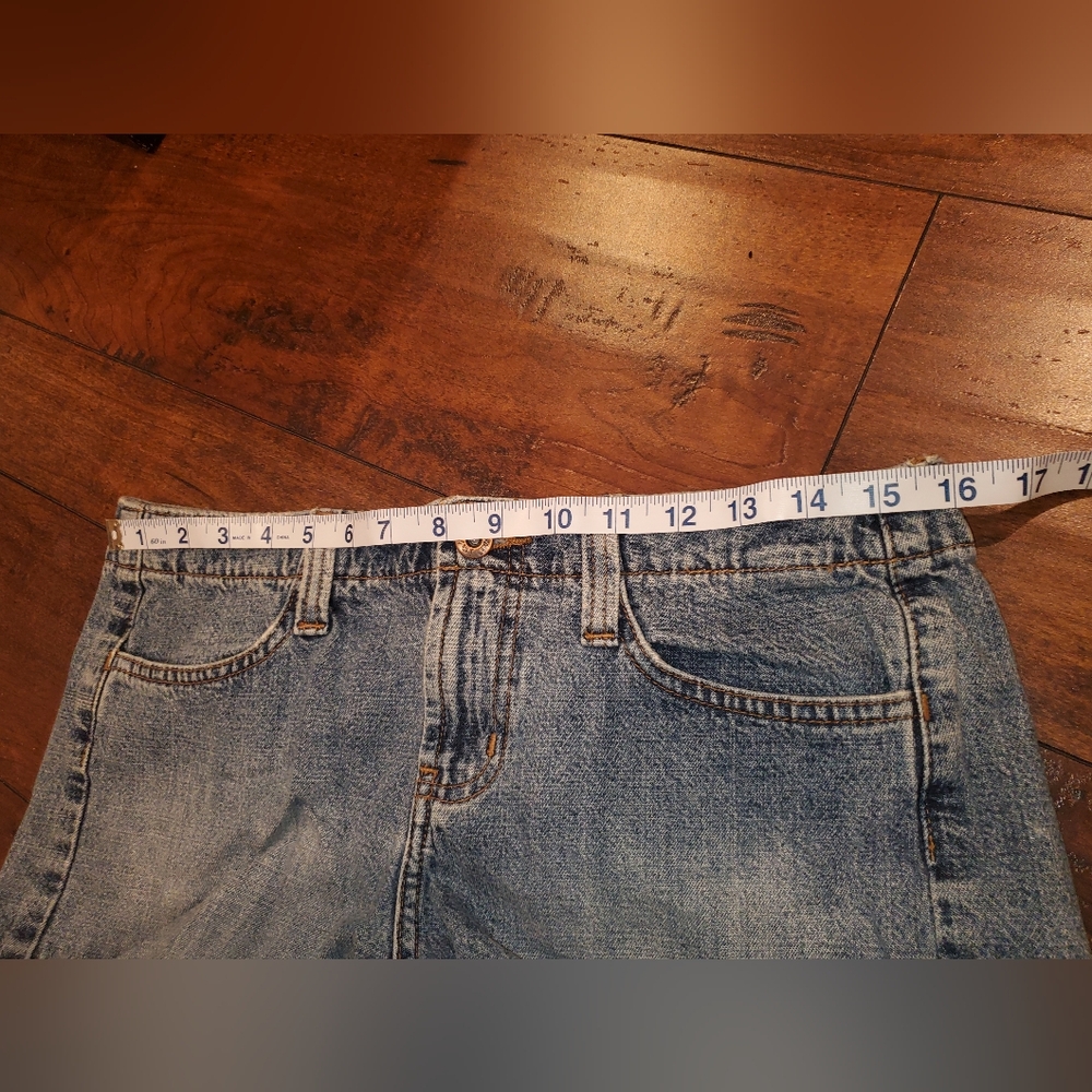 L.e.i DENIMN Jean Shorts Y2K in Jr Size 9 - Picture 11 of 14